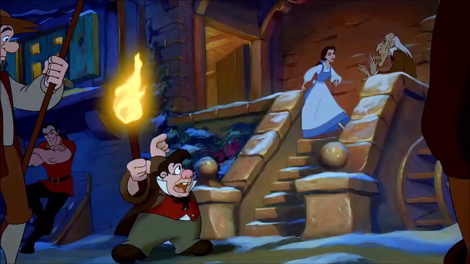 Beauty And The Beast Gaston S Plan Success Hd Video Dailymotion