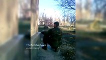 Ополченцы ДНР перестрелка / Pro-Russia militias shooting