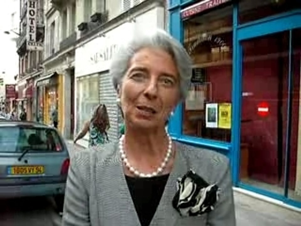 Christine LAGARDE pour Bernard BROCHAND