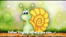 Snail Finger Family Song | Children Songs and Kid Songs done By Kinder Rhymes Zone