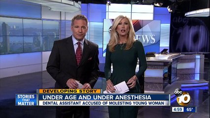Dental assistant accused of molesting young patient