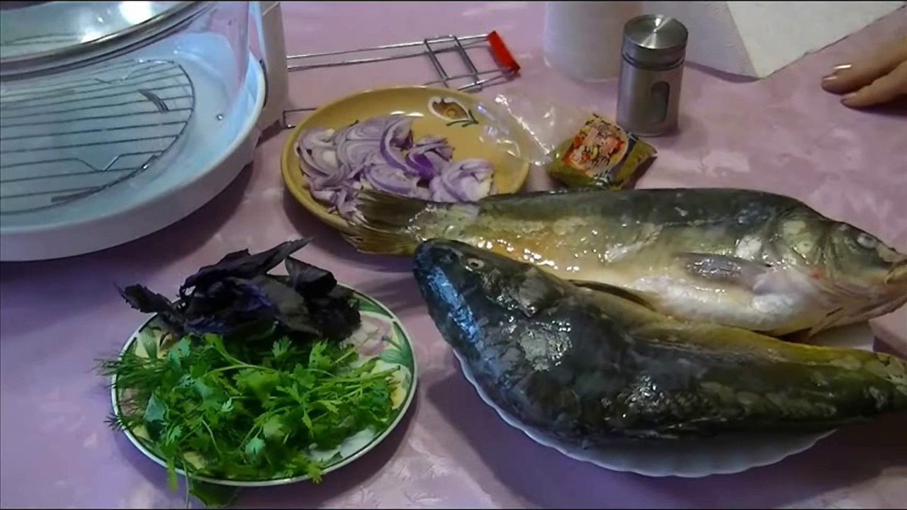 Карпы запечённые