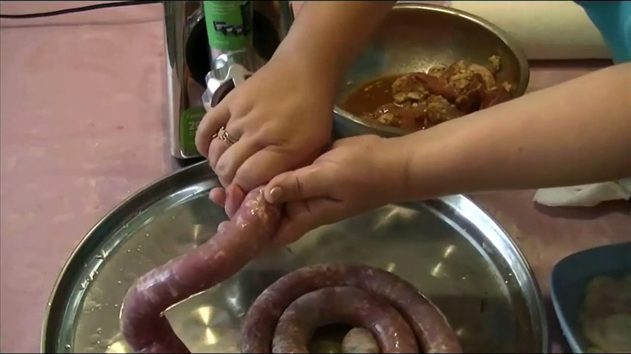 Колбаса домашняя