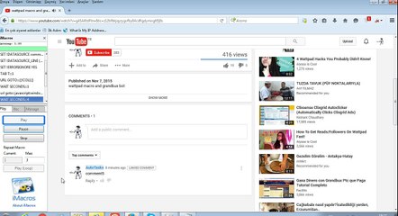 youtube comments macro