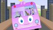 Wheels On The Bus Go Round and Round | English Nursery Rhyme for kids | Rhymes For Childre