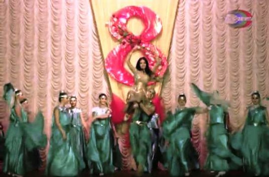 Праздничный концерт для женщин в харцызском ДК