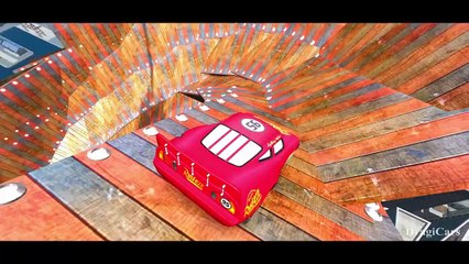 Video herunterladen: Lightning McQueen & Blue Spiderman Nursery Rhymes Songs Disney Pixar Cars - Children Songs