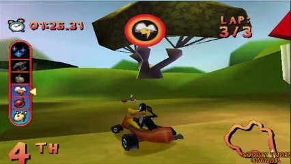 Looney Tunes Racing - DAFFY DUCK (Fantastic Game For Kids)