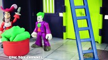 SCOOBY DOO Parody Scooby Doo & Shaggy & the Haunted Castle with Joker & Hook Scooby Doo Toy Video