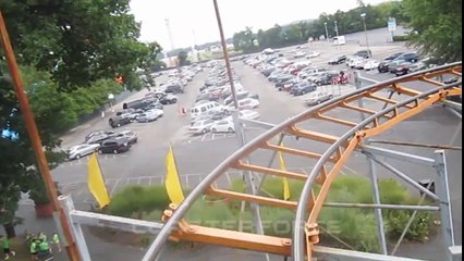 Python front seat on-ride HD POV Coney Island, Cincinnati, Ohio