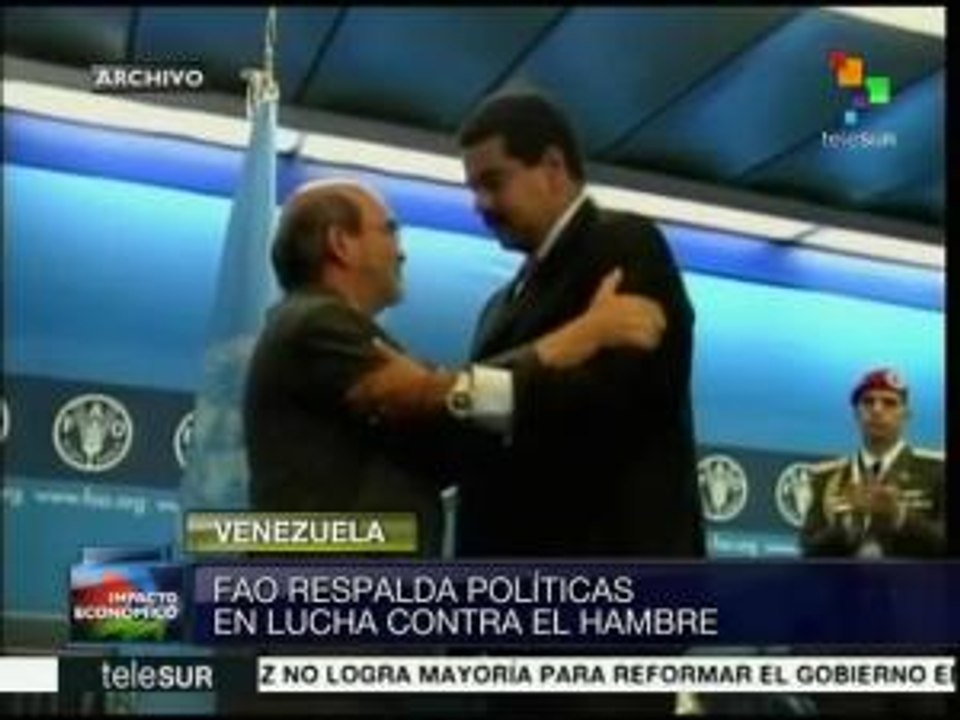 FAO respalda políticas venezolanas en la lucha...
