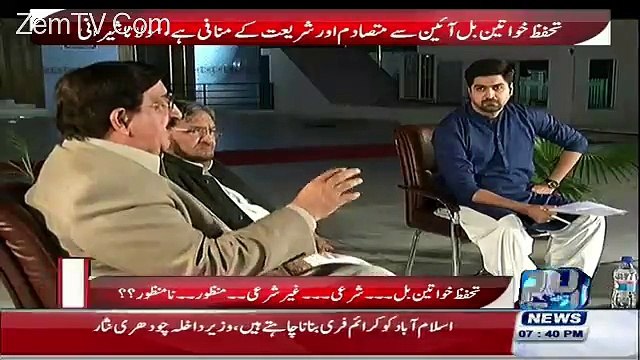 Hot Debate Between Khurram Nawaz _ Fareed Paracha Over Womens Bill Act