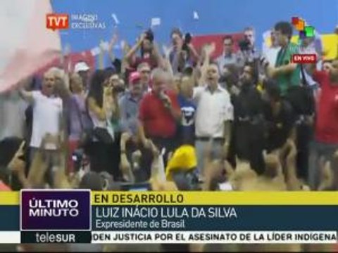 Movimientos sociales de Brasil se solidarizan con Lula
