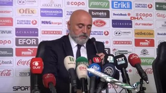 Bursaspor - Çaykur Rizespor Maçının Ardından