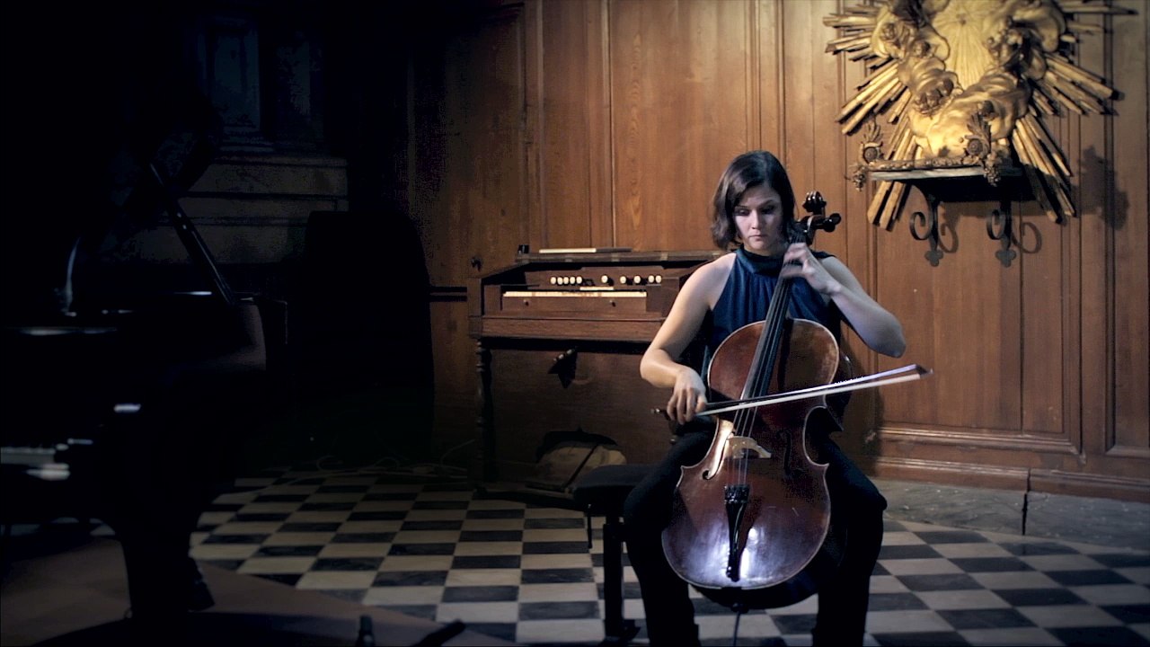 Maitane Sebastián - JS Bach - Gigue - Suite pour violoncelle n° 3 en do majeur, BWV 1009