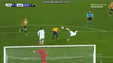 Download Video: What a volley Goal  Christodoulopoulos L - Hellas Verona 0-3 Sampdoria - HD 05.03.2016