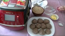 Вкусная ячневая каша и котлеты на пару(блюдо дуэт)