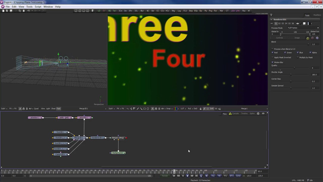 Blackmagic Fusion Basics - A Basic 3D Scene - Pt 1/5 - Preferences & Navigation