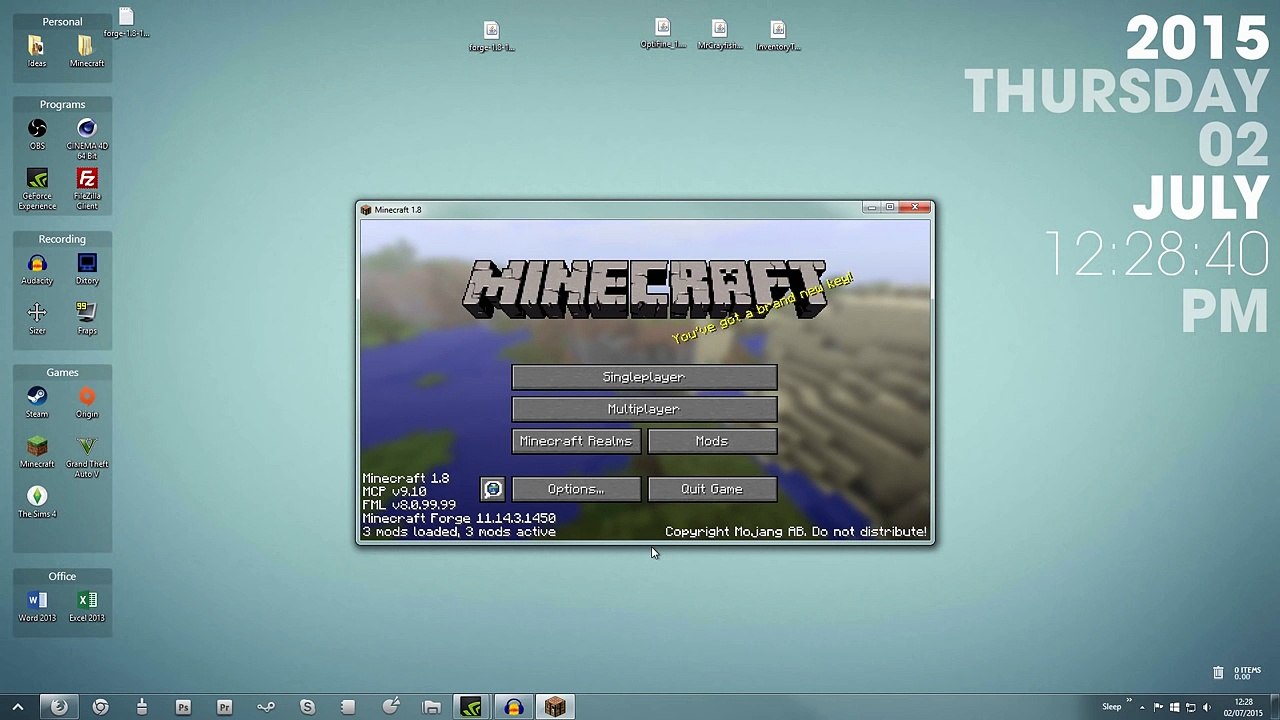 How to Install Minecraft Mods Quick & Easy (Minecraft 1.8+)