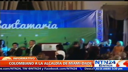 Alfred Santamaría, primer colombiano en aspirar a la alcaldía de Miami Dade en EE.UU.