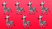 Counting Zebras | Learn numbers from 1 to 9