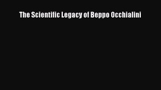 Read The Scientific Legacy of Beppo Occhialini Ebook Free