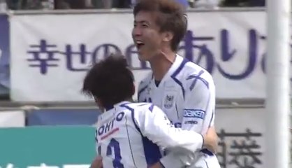 ヴァンフォーレ甲府 vs ガンバ大阪戦ハイライト動画　（J1 2016.0306）長沢駿（G.大阪）の決勝ゴール☆