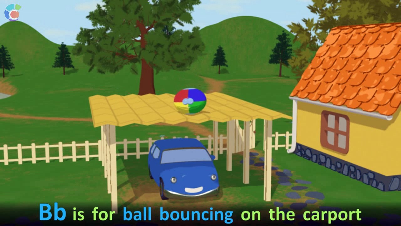 Alphabet Song teaches TWO words per letter!