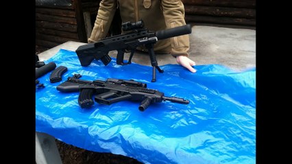 Тестирование автомата "МАЛЮК" Украинского производства