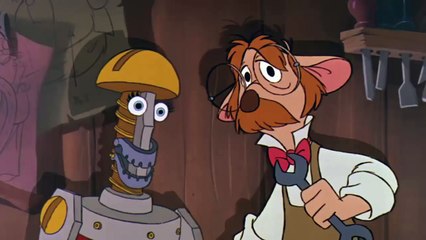 The Great Mouse Detective - Ratigan tries to kill Fidget HD