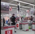 Поймали грабителя в супермарките Скрытая камера