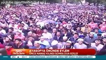 Kabe İmamı Abdullah Basfarın Ayasofya Sabah Namazı Video