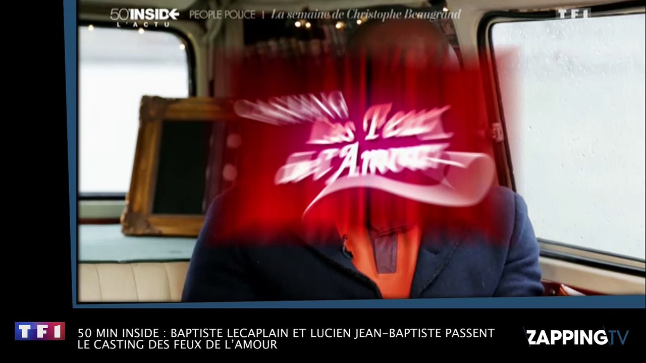 50 min inside : Baptiste Lecaplain et Lucien Jean-Baptiste passent le casting des Feux de l’amour ! (Vidéo)
