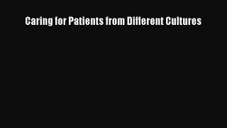 Download Caring for Patients from Different Cultures Ebook Free