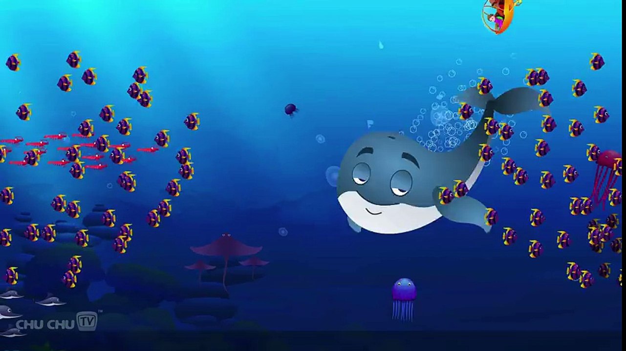 Blue Whale Nursery Rhyme   ChuChuTV Sea World   Animal Songs & Nursery Rhymes For Children