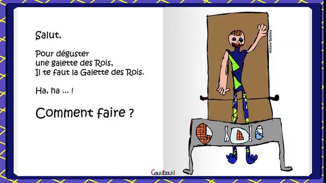 RECETTE pour enfant Galette des Rois en dessin animé | Fête des Rois - Épiphanie Dessins Animés Pour Enfants