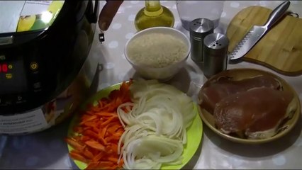 Индейка# с рисом# и овощами#как приготовить индейку