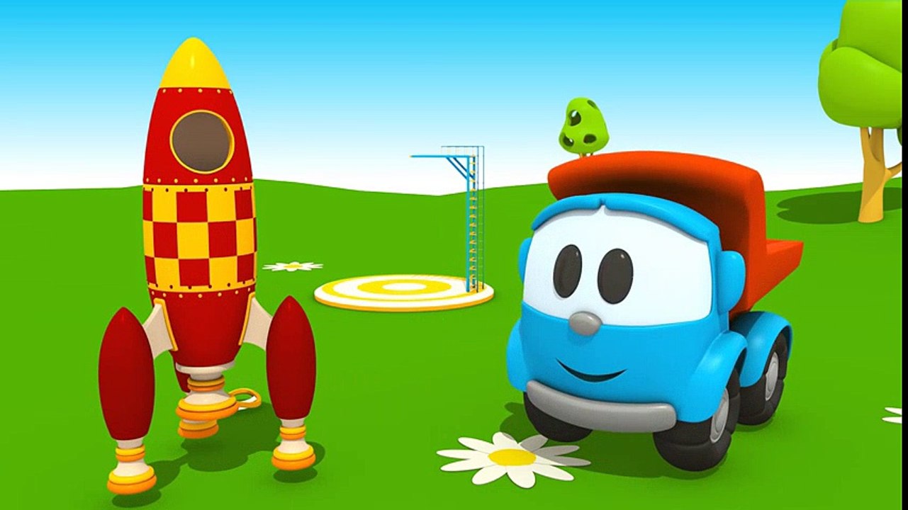 Leo le Camion Curieux - La fusée (comme dans Star Wars) | Dessin animé pour enfant  Dessins Animés Pour Enfants