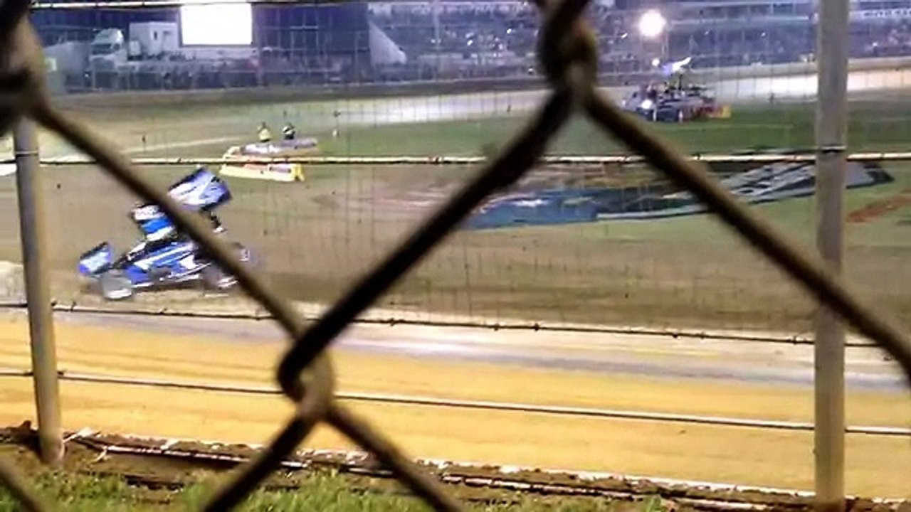 Tim Keading celebrates in spectacular fashion after winning Premier Speedway Warrnambool, Vic, Aus!!