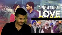 Love Punjabi movie trailer reaction  * Amrinder Gill * * Sargun Mehta*   Punjabi movie 2016 (Comic FULL HD 720P)