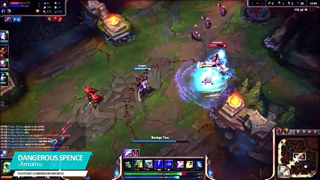 League of Legends Epic Moments - Pro Thresh, Ghost Ahri, Orianna Outplay