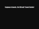 [Download PDF] Cayman Islands 3rd (Bradt Travel Guide)  Full eBook