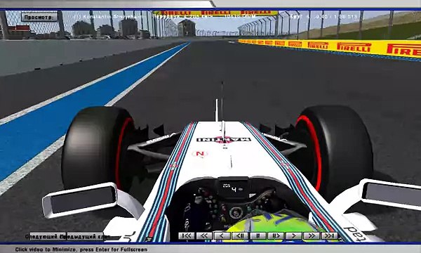 Формула 1 2015 ГП России. Круг по Сочи. Гонки.МЕ Ф1 АРТ 2015 rFactor