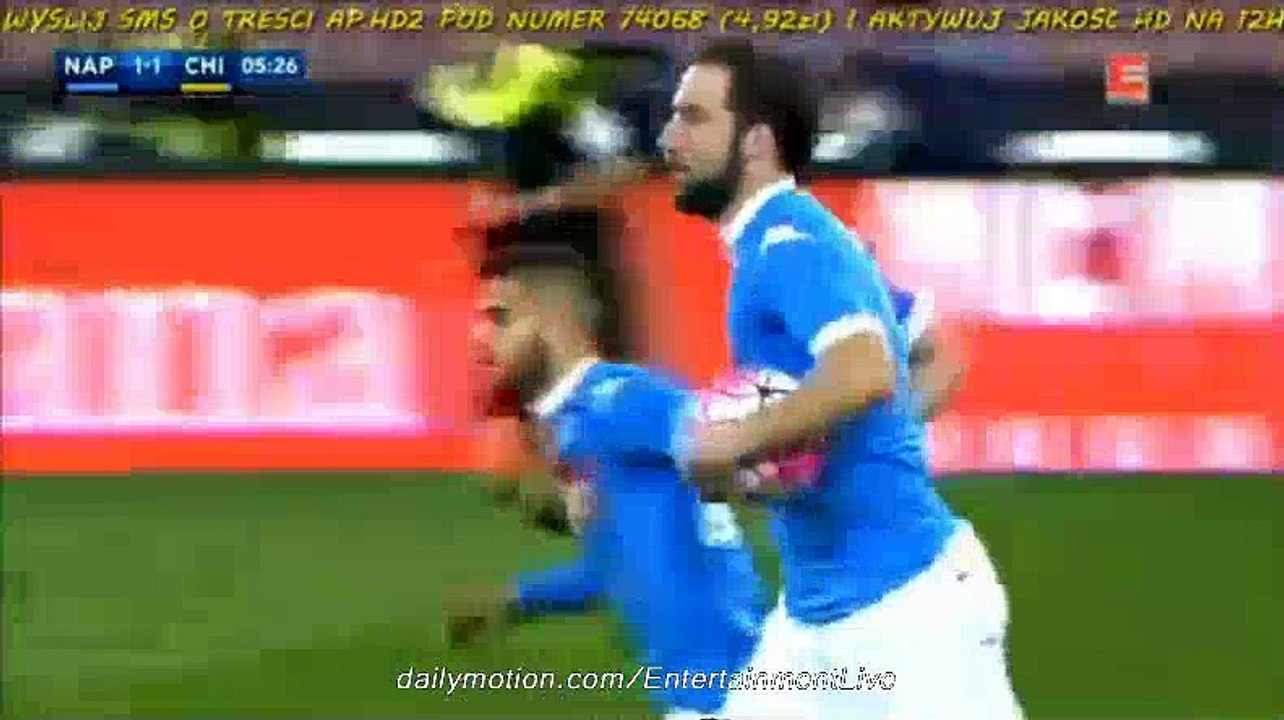 1-1 Gonzalo Higuaín Napoli 1-1 Chievo Serie A