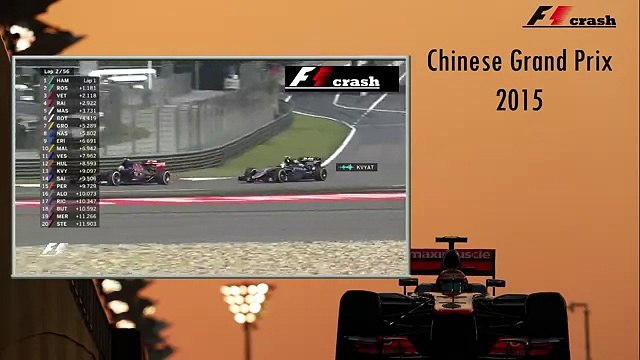 Формула 1 2015, Китай, Шанхай, разворот, Карлос Сайнс