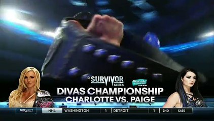 WWE Paige Backstage Segment