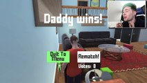 BABY SHOOTS ITS DAD!! | Whos Your Daddy?! #2
