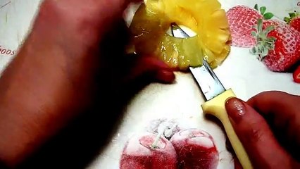 Цветок из ананаса! Flower of pineapple! Украшения