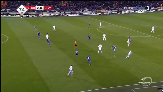 2-0 José Izquierdo Goal Belgium Jupiler Pro League - 05.03.2016, Club Brugge 2-0 Sint-Truiden