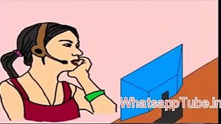 Whatsapp video Bihari Call center funny talking